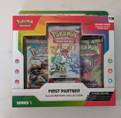Pokemon TCG First Partner Illustration Collection Box - Series 1 - New & Sealed - Image 1