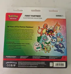 Pokemon TCG First Partner Illustration Collection Box - Series 1 - New & Sealed - Image 2