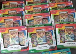 Pokemon x3 First Partner Illustration Collection Series 1 | New, Sealed ✅ - Image 1