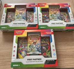Pokemon First Partner Collection Series 1 x3 | SEALED - Image 1