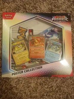 Pokemon Trading Card Game: Scarlet & Violet-Prismatic Evolutions Poster Collecti - Image 1
