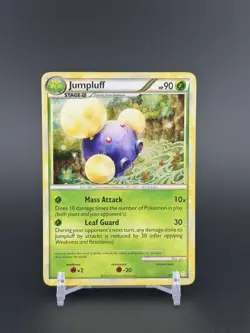 Jumpluff 6/123 Holo Rare Pokemon 2010 HeartGold SoulSilver LP - Image 1
