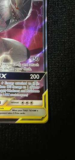 Pikachu & Zekrom GX 33/181 Ultra Rare Holo NM Pokemon SM - Team Up Never Played - Image 4