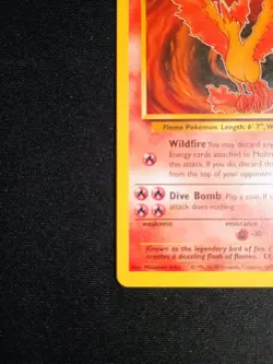 Moltres 27/62 - 1999 Pokemon Fossil Set - Image 2