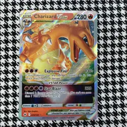 Pokemon - Charizard VSTAR Holo - Crown Zenith 019/159 (NM) - Image 1