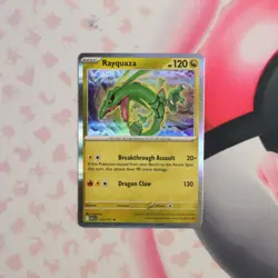 Rayquaza 153/217 Holo Rare Ascended Heroes - Pokemon TCG Pack Fresh Near Mint NM - Image 1