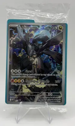 N's Zekrom MEP 031 - Ascended Hero's ETB Promo - Sealed New - Pokemon TCG - Image 1