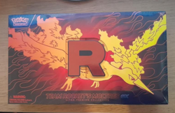 Pokemon Team Rocket's Moltres ex Ultra Premium Collection UPC ✅ - Image 1