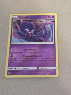 Poipole 107/214 Reverse Holo Pokemon 2018 Lost Thunder - LP - Image 1