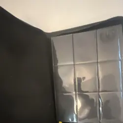 Ultra PRO Pokemon TCG 9-Pocket Binder Black/Gold Pikachu Standard Size - Image 3