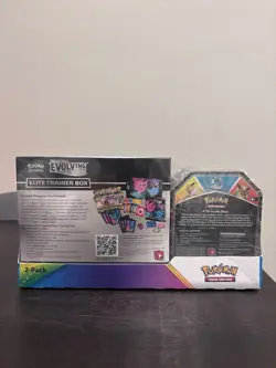 Pokemon Evolving Skies Elite Trainer Box & Jolteon Tin Booster 2-Pack English - Image 2