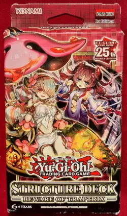 New! 2023 Yu-Gi-Oh! Structure Deck Beware of Traptrix 1st Edition ENGLISH 83717859741 - Image 1