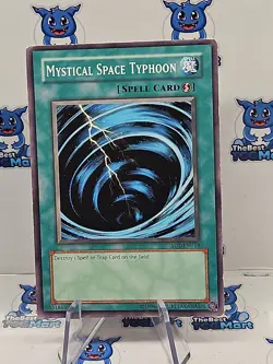 Mystical Space Typhoon - SD2-EN014 - Common - Unlimited Edition LP YuGiOh! - Image 1