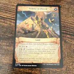 Magic: The Gathering Ojer Axonil & Temple of Power Legendary Cards 2023 - Image 2