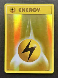 Pokemon TCG Lightning Energy Evolutions 94/108 Reverse Holo Card - Image 1