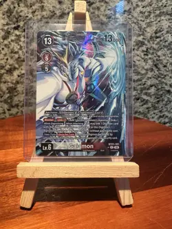 Digimon Card Game Gaiamon(Alternate Art) BT21-101 SEC World Convergence NM - Image 1