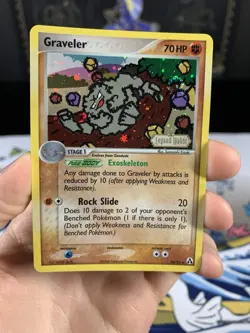 Pokemon Card Ex Legend Maker Graveler 34/92 2006 Reverse Stamped Holo - Image 2