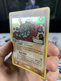 Pokemon Card Ex Legend Maker Graveler 34/92 2006 Reverse Stamped Holo - Image 3