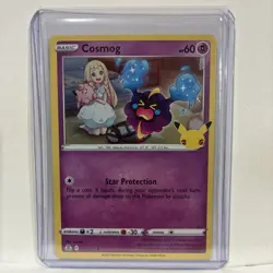 Cosmog 013/025 Celebrations 25th Anniversary Pokemon Holo Foil Nice! - Image 1