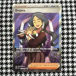 Pokemon TCG Drasna 231/191 2024 Surging Sparks Ultra Rare Card - M/NM - Image 1