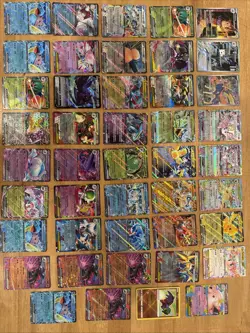 Pokemon Tcg Full Art/ex Lot Of 44 Cards Near Mint - Image 1