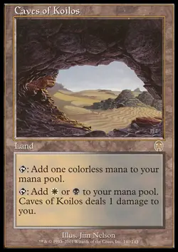 Magic the Gathering MTG Caves of Koilos (140) Apocalypse LP - Image 1