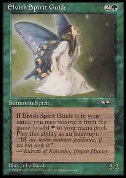MTG Magic the Gathering Elvish Spirit Guide (89/199) Alliances LP - Image 1
