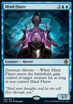 MTG Mind Flayer (63) Adventures in the Forgotten Realms LP - Image 1