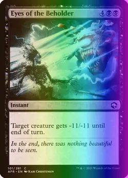 MTG Eyes of the Beholder (101/518) Adventures in the Forgotten Realms LP FOIL - Image 1