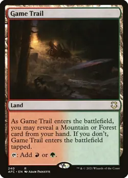 MTG Game Trail (240/359) Adventures in the Forgotten Realms Commander NM - Image 1
