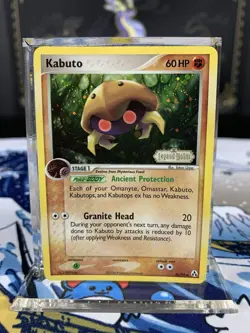 Pokemon Card Ex Legend Maker Kabuto 36/92 2006 Reverse Stamped Holo - Image 1