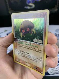 Pokemon Card Ex Legend Maker Kabuto 36/92 2006 Reverse Stamped Holo - Image 3
