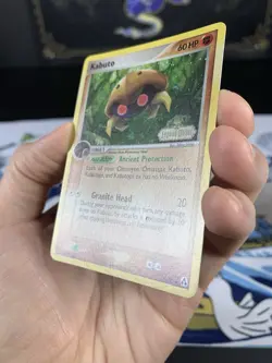 Pokemon Card Ex Legend Maker Kabuto 36/92 2006 Reverse Stamped Holo - Image 5