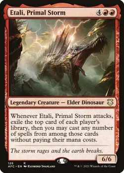 Etali, Primal Storm (126/359) Adventures in the Forgotten Realms Commander LP - Image 1