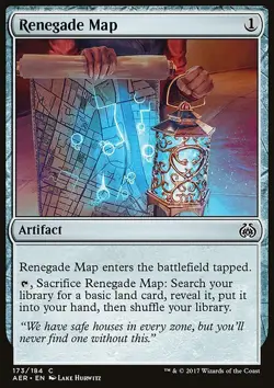 MTG Magic the Gathering Renegade Map (173/201) Aether Revolt NM - Image 1