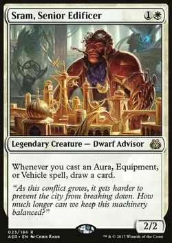 Magic the Gathering MTG Sram, Senior Edificer (23) Aether Revolt LP - Image 1