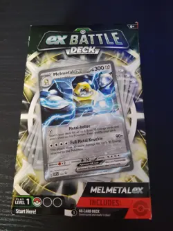 Pokemon TCG Ex Battle Deck MELMETAL EX 60 CARD DECK - Image 1