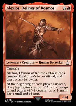 MTG Magic the Gathering Alexios, Deimos of Kosmos (33/315) Assassin's Creed LP - Image 1