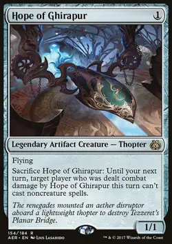 MTG Magic the Gathering Hope of Ghirapur (154/201) Aether Revolt LP - Image 1