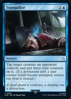 MTG Magic the Gathering Tranquilize (284/324) Assassin's Creed NM - Image 1