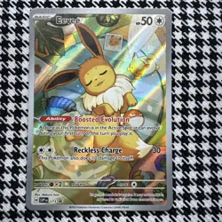 Pokemon TCG Eevee Black Star Promo 173 Prismatic Evolutions M PSA 10 Potential - Image 1