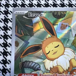 Pokemon TCG Eevee Black Star Promo 173 Prismatic Evolutions M PSA 10 Potential - Image 2