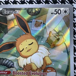 Pokemon TCG Eevee Black Star Promo 173 Prismatic Evolutions M PSA 10 Potential - Image 3