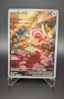 Stufful - Mega Evolution 154/132 - Pokemon TCG - LP w/ Print Lines (See Photos) - Image 1