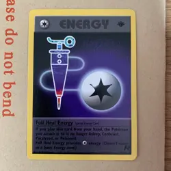 Pokemon Full Heal Energy 81/82 Team Rocket - 1st Edition - NM/ LP - Image 1