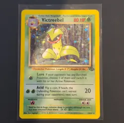 Pokemon Victreebel Jungle 14/64 Holo Rare Unlimited 80HP Stage 2 English - Image 2