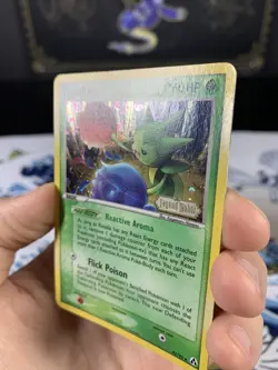 Pokemon Card Ex Legend Maker Roselia 42/92 2006 Reverse Stamped Holo - Image 3