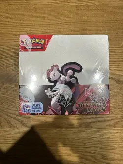 Pokemon Destined Rivals Display 36 Booster Box Englisch OVP Sealed NEU OVP - Image 1