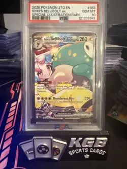 2025 Pokemon Journey Together Iono’s Bellibolt 183 PSA 10 - Image 1