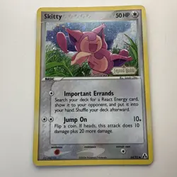 Pokemon Skitty 64/92 Legend Maker 2006 Basic 50 HP Common Reverse Holo English - Image 1